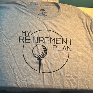 Gray shirt sleeve t shirt